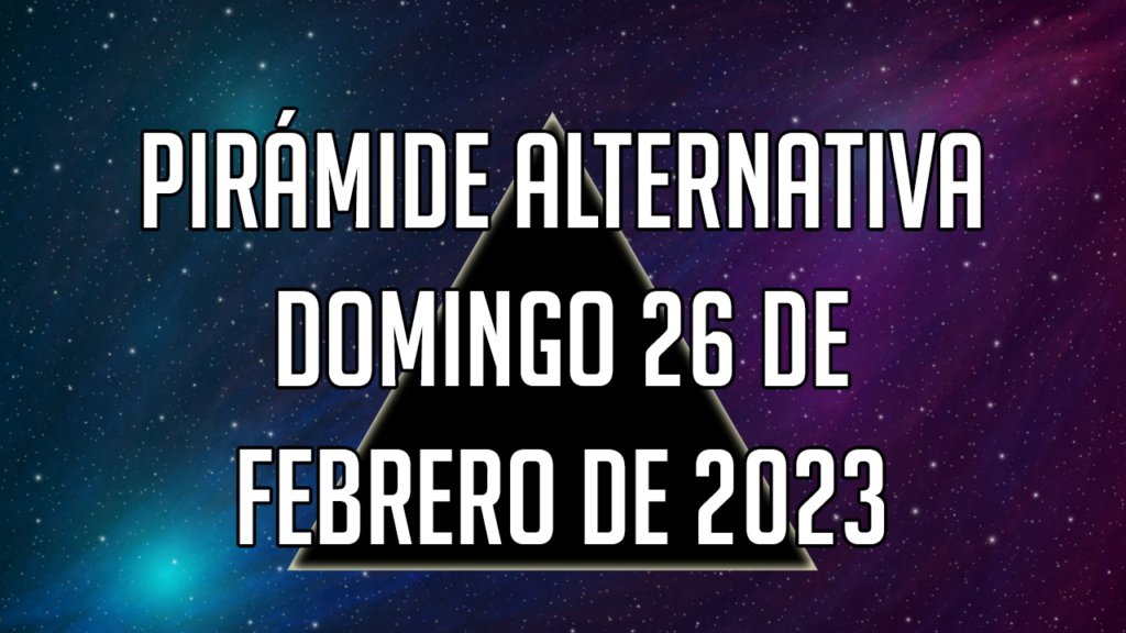 Pirámide para el domingo 26 de febrero de 2023