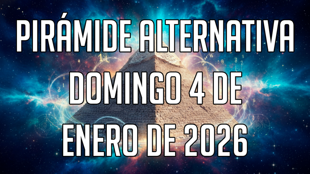 Pirámide Alternativa para el domingo 4 de enero de 2026